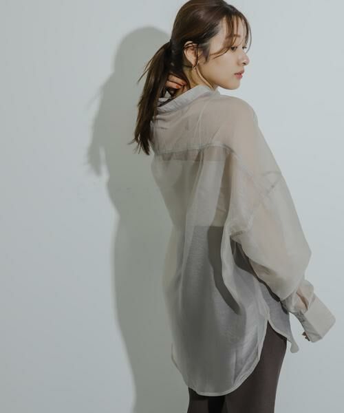 SENSE OF PLACE by URBAN RESEARCH / センスオブプレイス バイ アーバンリサーチ シャツ・ブラウス | 『一部WEB限定カラー』シアーシャンブレーシャツ | 詳細10