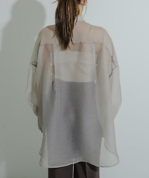 SENSE OF PLACE by URBAN RESEARCH / センスオブプレイス バイ アーバンリサーチ シャツ・ブラウス | 『一部WEB限定カラー』シアーシャンブレーシャツ | 詳細15