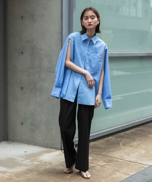 SENSE OF PLACE by URBAN RESEARCH / センスオブプレイス バイ アーバンリサーチ シャツ・ブラウス | アームスリットオーバーシャツ | 詳細3