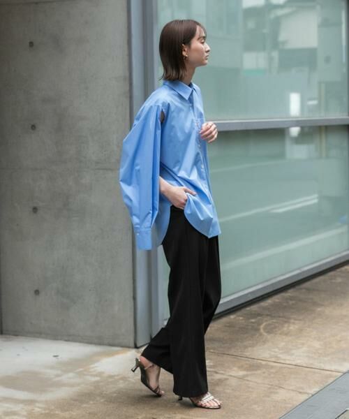 SENSE OF PLACE by URBAN RESEARCH / センスオブプレイス バイ アーバンリサーチ シャツ・ブラウス | アームスリットオーバーシャツ | 詳細4