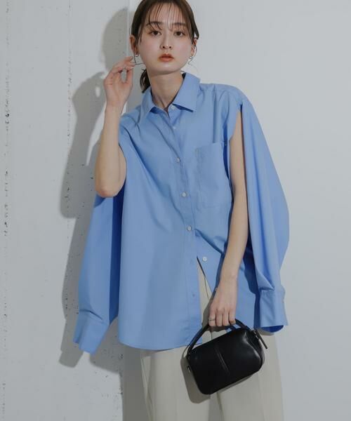 SENSE OF PLACE by URBAN RESEARCH / センスオブプレイス バイ アーバンリサーチ シャツ・ブラウス | アームスリットオーバーシャツ | 詳細6