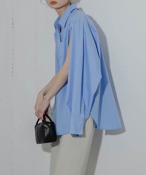 SENSE OF PLACE by URBAN RESEARCH / センスオブプレイス バイ アーバンリサーチ シャツ・ブラウス | アームスリットオーバーシャツ | 詳細7