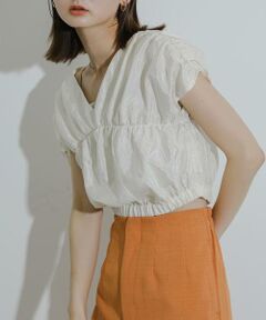 SENSE OF PLACE by URBAN RESEARCH / センスオブプレイス バイ アーバンリサーチ シャツ・ブラウス | クロップドギャザーブラウス
