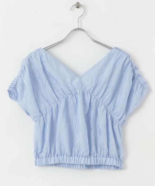 SENSE OF PLACE by URBAN RESEARCH / センスオブプレイス バイ アーバンリサーチ シャツ・ブラウス | クロップドギャザーブラウス | 詳細8