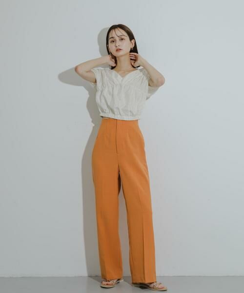 SENSE OF PLACE by URBAN RESEARCH / センスオブプレイス バイ アーバンリサーチ シャツ・ブラウス | クロップドギャザーブラウス | 詳細16