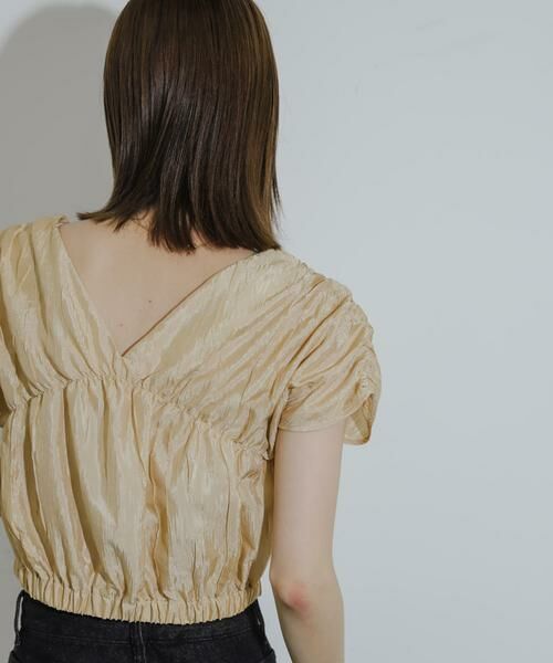 SENSE OF PLACE by URBAN RESEARCH / センスオブプレイス バイ アーバンリサーチ シャツ・ブラウス | クロップドギャザーブラウス | 詳細19