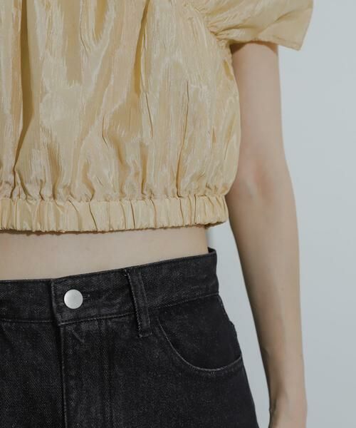 SENSE OF PLACE by URBAN RESEARCH / センスオブプレイス バイ アーバンリサーチ シャツ・ブラウス | クロップドギャザーブラウス | 詳細28