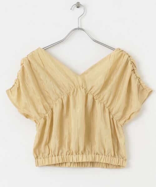 SENSE OF PLACE by URBAN RESEARCH / センスオブプレイス バイ アーバンリサーチ シャツ・ブラウス | クロップドギャザーブラウス | 詳細29