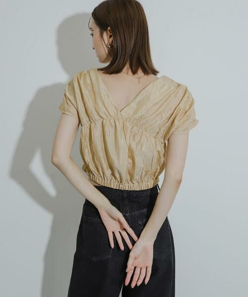 SENSE OF PLACE by URBAN RESEARCH / センスオブプレイス バイ アーバンリサーチ シャツ・ブラウス | クロップドギャザーブラウス | 詳細21