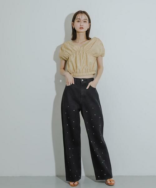 SENSE OF PLACE by URBAN RESEARCH / センスオブプレイス バイ アーバンリサーチ シャツ・ブラウス | クロップドギャザーブラウス | 詳細22