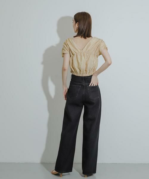 SENSE OF PLACE by URBAN RESEARCH / センスオブプレイス バイ アーバンリサーチ シャツ・ブラウス | クロップドギャザーブラウス | 詳細23