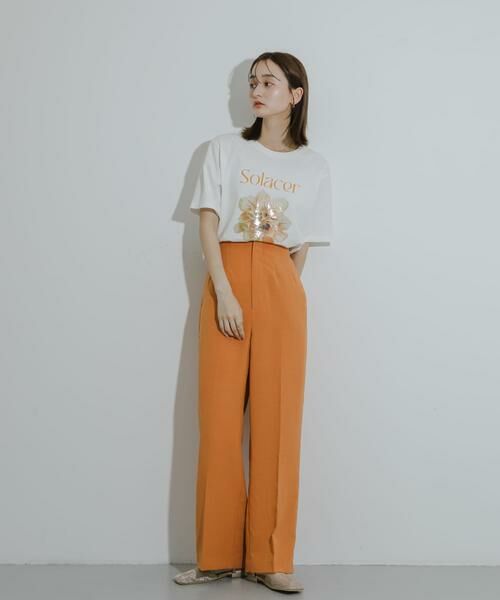 SENSE OF PLACE by URBAN RESEARCH / センスオブプレイス バイ アーバンリサーチ その他パンツ | 『5サイズ展開』『UR TECH DRYLUXE』リネンライクワイドパンツ | 詳細3