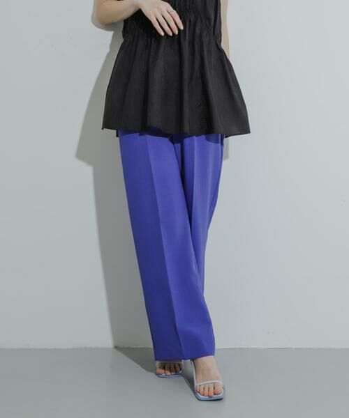 SENSE OF PLACE by URBAN RESEARCH / センスオブプレイス バイ アーバンリサーチ その他パンツ | 『5サイズ展開』『UR TECH DRYLUXE』リネンライクワイドパンツ | 詳細19