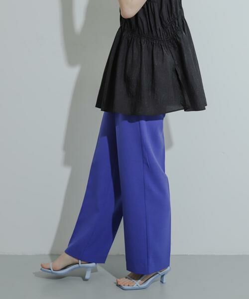 SENSE OF PLACE by URBAN RESEARCH / センスオブプレイス バイ アーバンリサーチ その他パンツ | 『5サイズ展開』『UR TECH DRYLUXE』リネンライクワイドパンツ | 詳細20