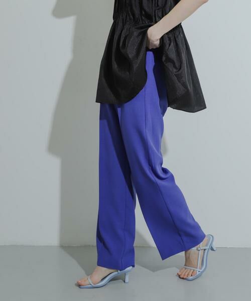 SENSE OF PLACE by URBAN RESEARCH / センスオブプレイス バイ アーバンリサーチ その他パンツ | 『5サイズ展開』『UR TECH DRYLUXE』リネンライクワイドパンツ | 詳細21