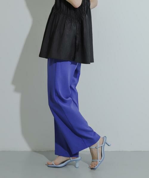 SENSE OF PLACE by URBAN RESEARCH / センスオブプレイス バイ アーバンリサーチ その他パンツ | 『5サイズ展開』『UR TECH DRYLUXE』リネンライクワイドパンツ | 詳細22