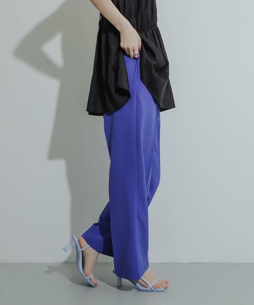 SENSE OF PLACE by URBAN RESEARCH / センスオブプレイス バイ アーバンリサーチ その他パンツ | 『5サイズ展開』『UR TECH DRYLUXE』リネンライクワイドパンツ | 詳細23