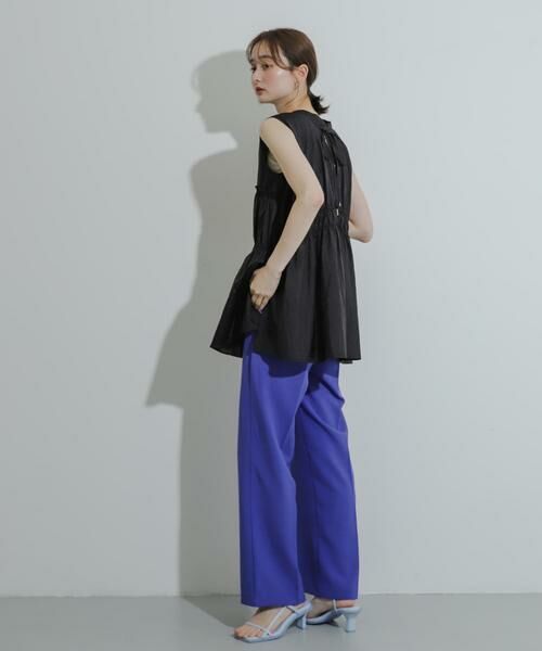 SENSE OF PLACE by URBAN RESEARCH / センスオブプレイス バイ アーバンリサーチ その他パンツ | 『5サイズ展開』『UR TECH DRYLUXE』リネンライクワイドパンツ | 詳細26