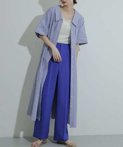 SENSE OF PLACE by URBAN RESEARCH / センスオブプレイス バイ アーバンリサーチ その他パンツ | 『5サイズ展開』『UR TECH DRYLUXE』リネンライクワイドパンツ | 詳細28