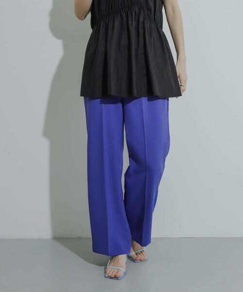 SENSE OF PLACE by URBAN RESEARCH / センスオブプレイス バイ アーバンリサーチ その他パンツ | 『5サイズ展開』『UR TECH DRYLUXE』リネンライクワイドパンツ | 詳細17