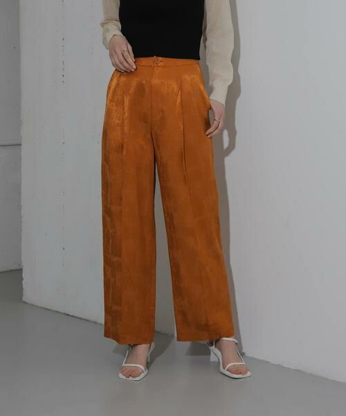 SENSE OF PLACE by URBAN RESEARCH / センスオブプレイス バイ アーバンリサーチ その他パンツ | ワンタックジャガードパンツ | 詳細2