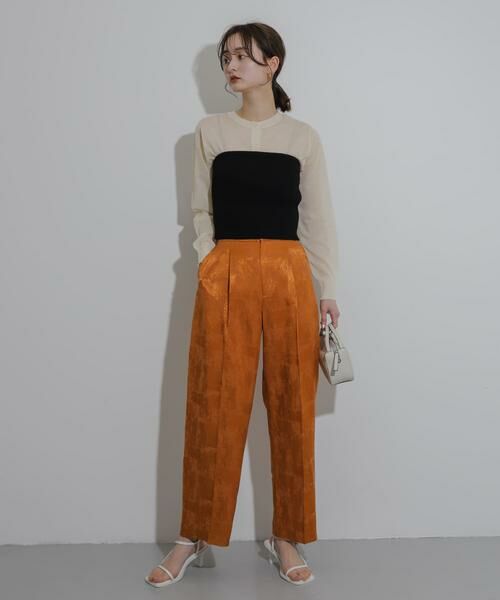 SENSE OF PLACE by URBAN RESEARCH / センスオブプレイス バイ アーバンリサーチ その他パンツ | ワンタックジャガードパンツ | 詳細5