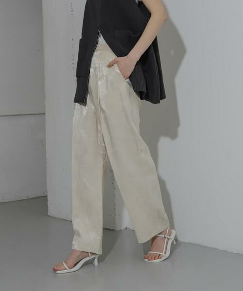 SENSE OF PLACE by URBAN RESEARCH / センスオブプレイス バイ アーバンリサーチ その他パンツ | ワンタックジャガードパンツ | 詳細20