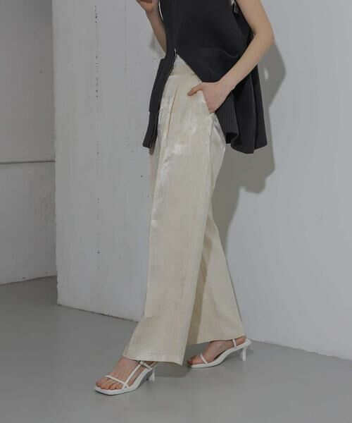 SENSE OF PLACE by URBAN RESEARCH / センスオブプレイス バイ アーバンリサーチ その他パンツ | ワンタックジャガードパンツ | 詳細21