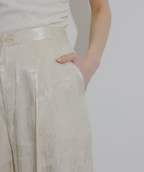 SENSE OF PLACE by URBAN RESEARCH / センスオブプレイス バイ アーバンリサーチ その他パンツ | ワンタックジャガードパンツ | 詳細28
