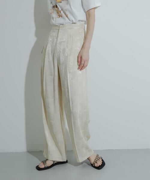 SENSE OF PLACE by URBAN RESEARCH / センスオブプレイス バイ アーバンリサーチ その他パンツ | ワンタックジャガードパンツ | 詳細12