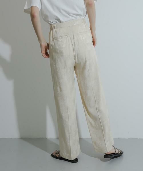 SENSE OF PLACE by URBAN RESEARCH / センスオブプレイス バイ アーバンリサーチ その他パンツ | ワンタックジャガードパンツ | 詳細13