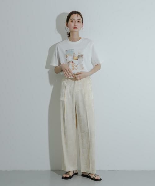 SENSE OF PLACE by URBAN RESEARCH / センスオブプレイス バイ アーバンリサーチ その他パンツ | ワンタックジャガードパンツ | 詳細14