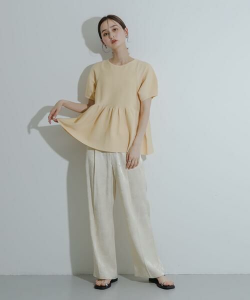 SENSE OF PLACE by URBAN RESEARCH / センスオブプレイス バイ アーバンリサーチ その他パンツ | ワンタックジャガードパンツ | 詳細16