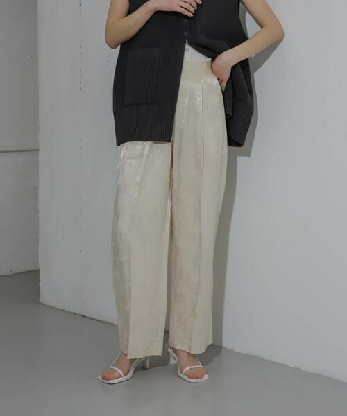 SENSE OF PLACE by URBAN RESEARCH / センスオブプレイス バイ アーバンリサーチ その他パンツ | ワンタックジャガードパンツ | 詳細18