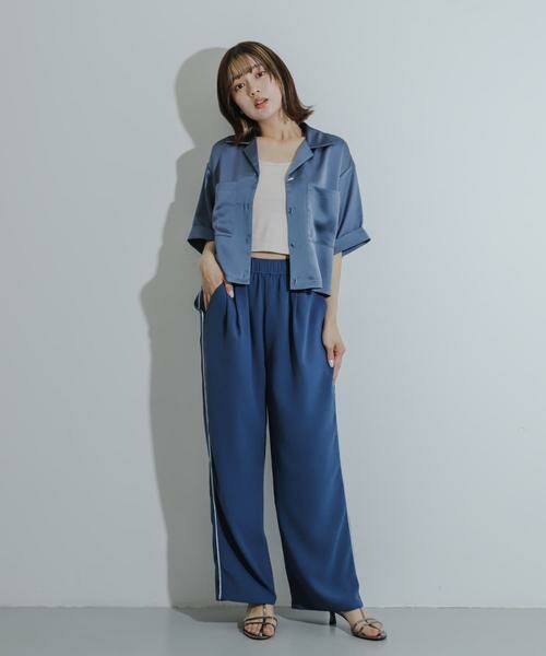 SENSE OF PLACE by URBAN RESEARCH / センスオブプレイス バイ アーバンリサーチ その他パンツ | サイドラインイージーパンツ | 詳細7