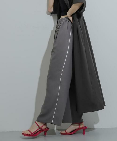 SENSE OF PLACE by URBAN RESEARCH / センスオブプレイス バイ アーバンリサーチ その他パンツ | サイドラインイージーパンツ | 詳細30