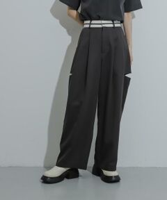 SENSE OF PLACE by URBAN RESEARCH / センスオブプレイス バイ アーバンリサーチ その他パンツ | マーベルトスリットパンツ