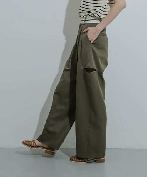 SENSE OF PLACE by URBAN RESEARCH / センスオブプレイス バイ アーバンリサーチ その他パンツ | マーベルトスリットパンツ | 詳細1