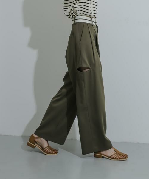 SENSE OF PLACE by URBAN RESEARCH / センスオブプレイス バイ アーバンリサーチ その他パンツ | マーベルトスリットパンツ | 詳細2