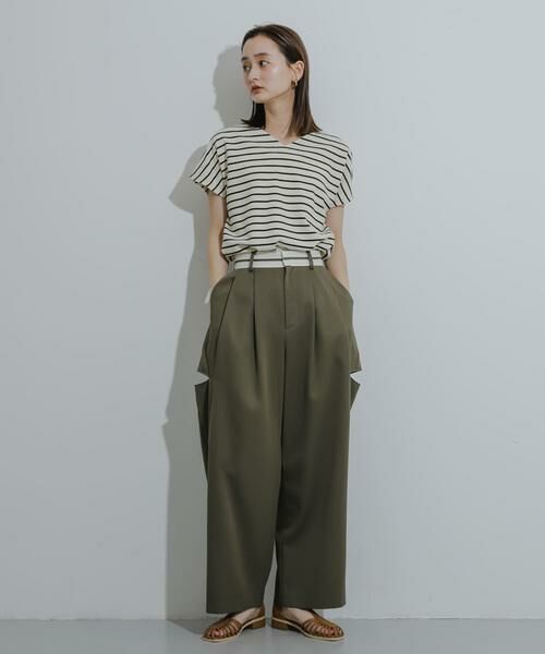 SENSE OF PLACE by URBAN RESEARCH / センスオブプレイス バイ アーバンリサーチ その他パンツ | マーベルトスリットパンツ | 詳細3