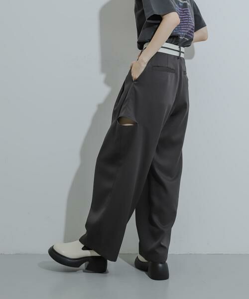 SENSE OF PLACE by URBAN RESEARCH / センスオブプレイス バイ アーバンリサーチ その他パンツ | マーベルトスリットパンツ | 詳細7