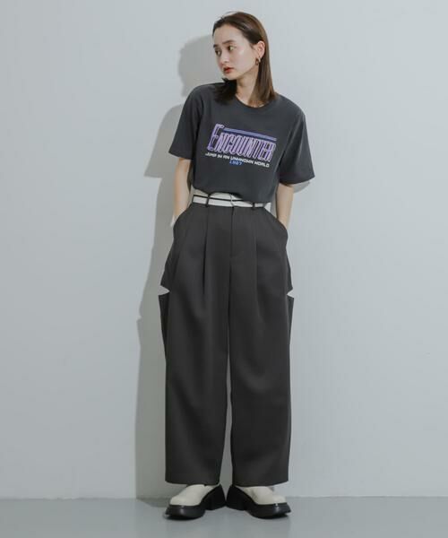 SENSE OF PLACE by URBAN RESEARCH / センスオブプレイス バイ アーバンリサーチ その他パンツ | マーベルトスリットパンツ | 詳細8