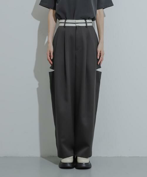 SENSE OF PLACE by URBAN RESEARCH / センスオブプレイス バイ アーバンリサーチ その他パンツ | マーベルトスリットパンツ | 詳細12