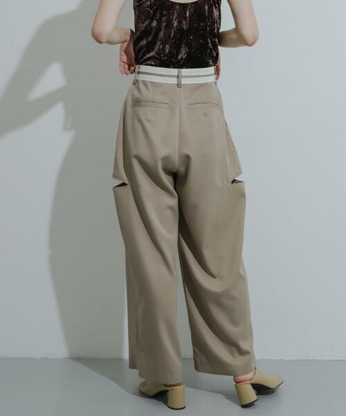 SENSE OF PLACE by URBAN RESEARCH / センスオブプレイス バイ アーバンリサーチ その他パンツ | マーベルトスリットパンツ | 詳細22