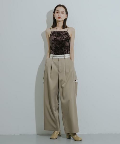 SENSE OF PLACE by URBAN RESEARCH / センスオブプレイス バイ アーバンリサーチ その他パンツ | マーベルトスリットパンツ | 詳細23