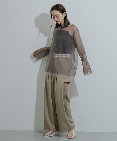 SENSE OF PLACE by URBAN RESEARCH / センスオブプレイス バイ アーバンリサーチ その他パンツ | マーベルトスリットパンツ | 詳細26