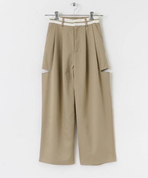 SENSE OF PLACE by URBAN RESEARCH / センスオブプレイス バイ アーバンリサーチ その他パンツ | マーベルトスリットパンツ | 詳細28