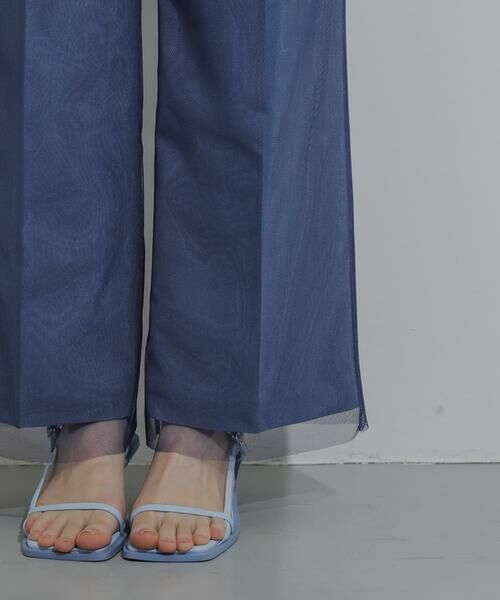 SENSE OF PLACE by URBAN RESEARCH / センスオブプレイス バイ アーバンリサーチ その他パンツ | チュールストレートパンツ | 詳細12