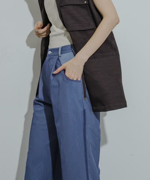 SENSE OF PLACE by URBAN RESEARCH / センスオブプレイス バイ アーバンリサーチ その他パンツ | チュールストレートパンツ | 詳細3