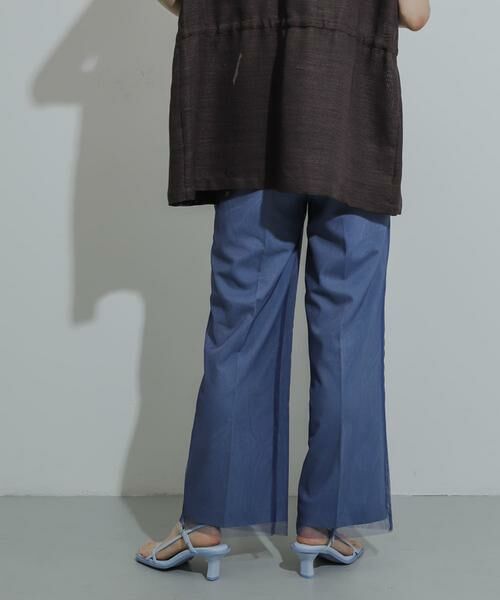 SENSE OF PLACE by URBAN RESEARCH / センスオブプレイス バイ アーバンリサーチ その他パンツ | チュールストレートパンツ | 詳細5